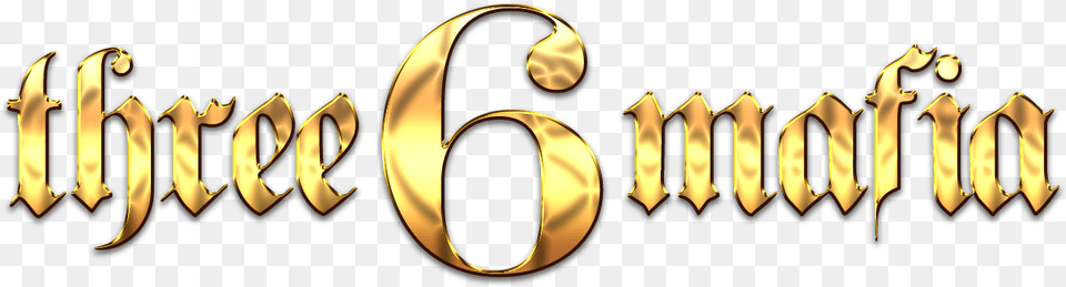 Three 6 Mafia Triple 6 Mafia Logo, Text, Calligraphy, Handwriting Png Image