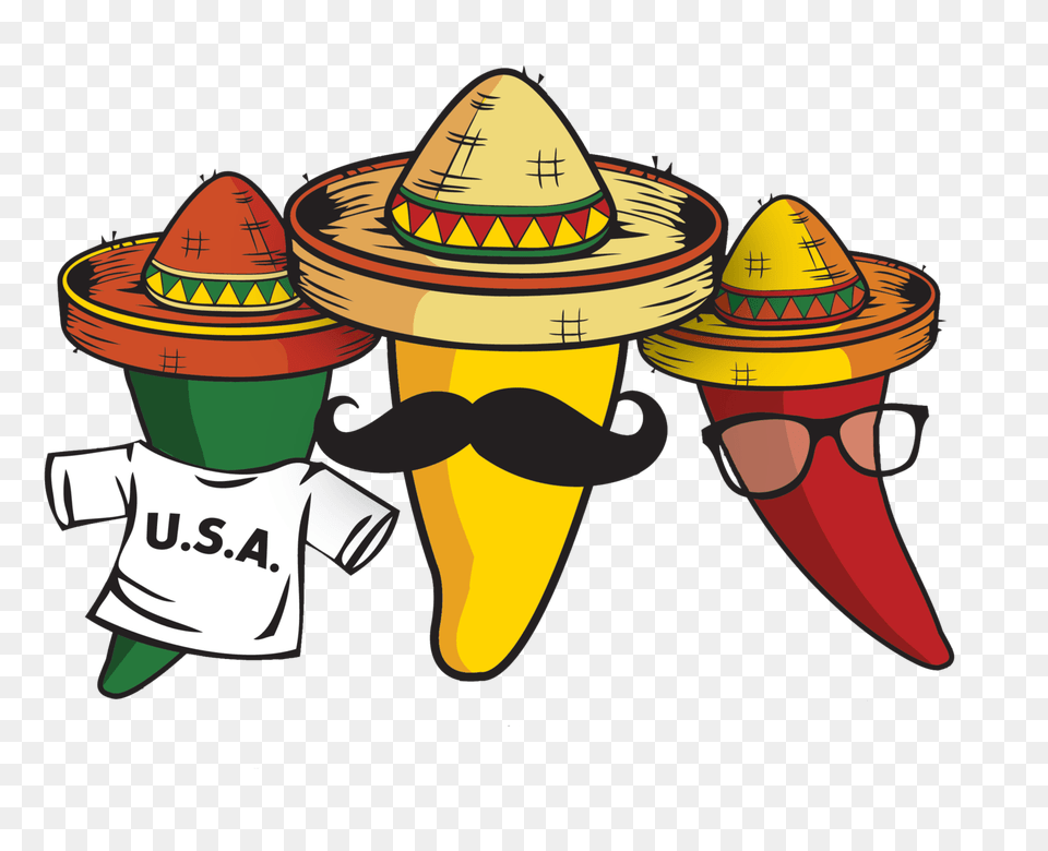 Three Amigos Cliparts, Clothing, Hat, Sombrero, Accessories Free Png