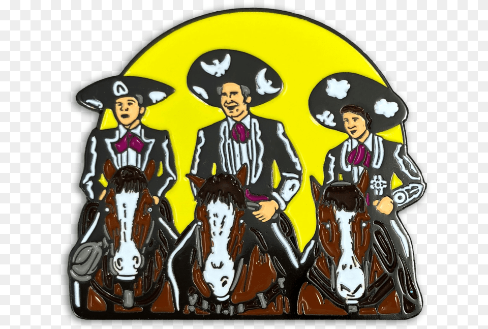 Three Amigos Three Amigos Three Amigos Lapel Pin, Adult, Person, Female, Woman Free Png Download