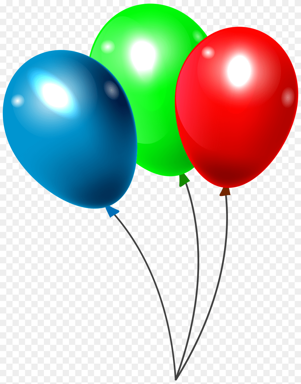 Three Balloons Clipar, Balloon Free Png Download