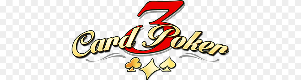 Three Card Poker Tom Horn Gaming Three Card Poker Logo, Symbol, Text, Dynamite, Weapon Free Transparent Png