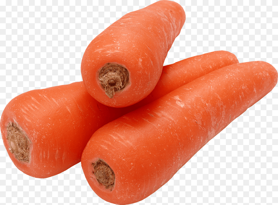 Three Carrots, Carrot, Food, Plant, Produce Free Png