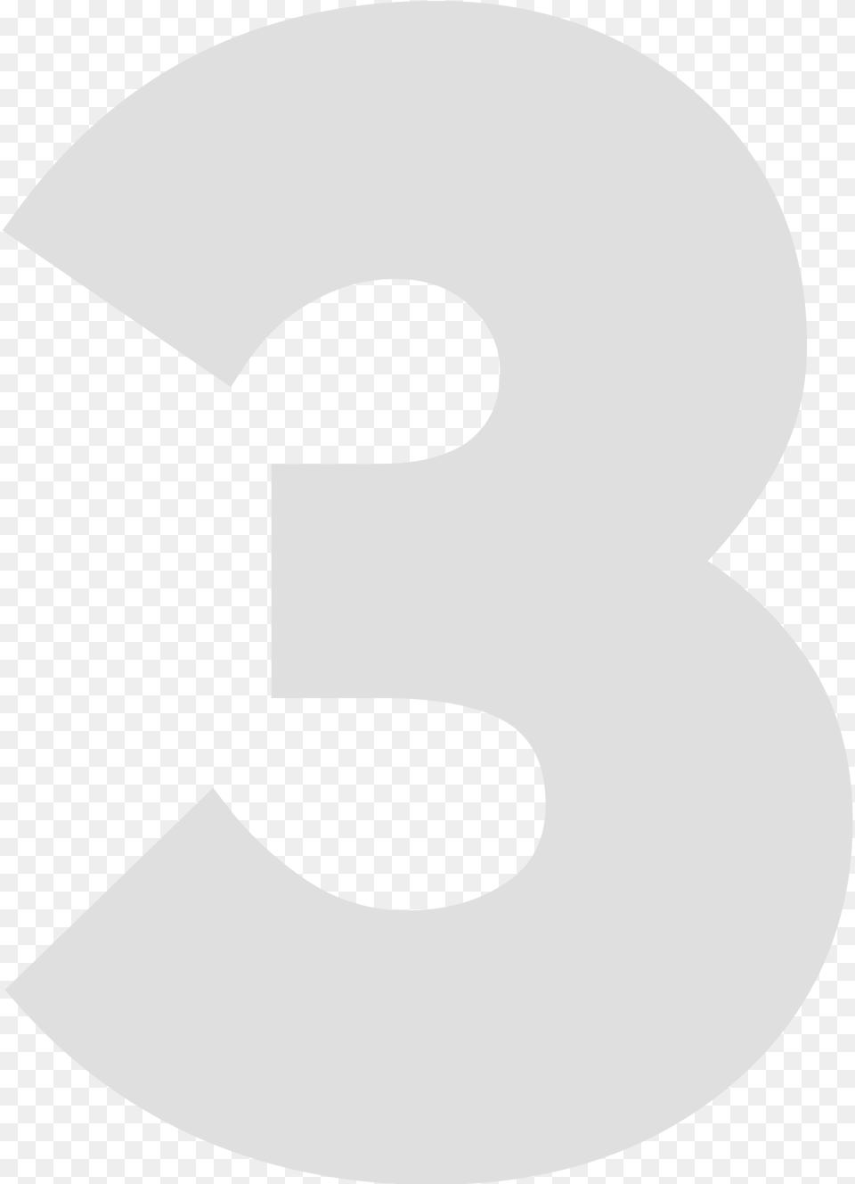 Three Clipart, Number, Symbol, Text Free Png