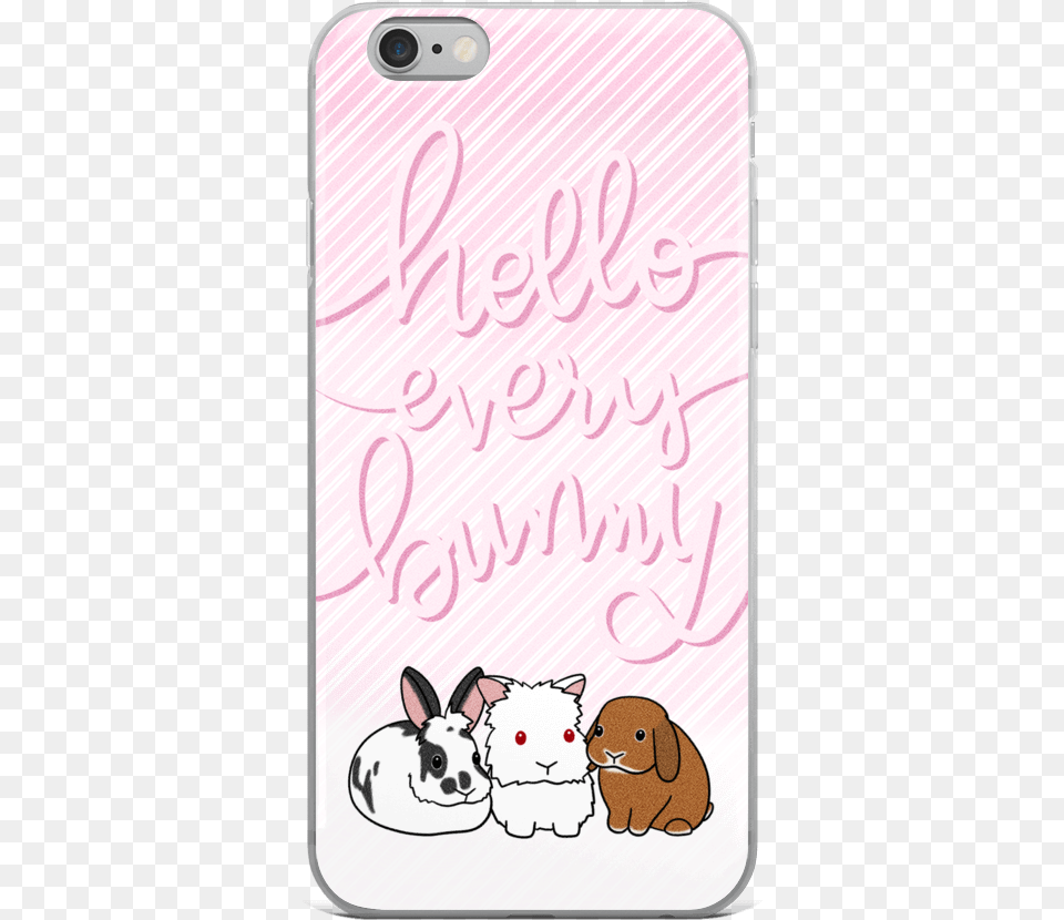 Three Cute Bunnies Iphone Case Mobile Phone Case, Electronics, Mobile Phone, Animal, Bear Png