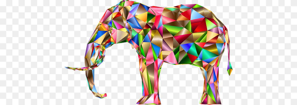 Three D Art, Animal, Elephant, Mammal Png Image