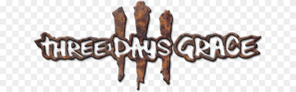 Three Days Grace Language, Cross, Symbol, Corrosion, Rust Free Png