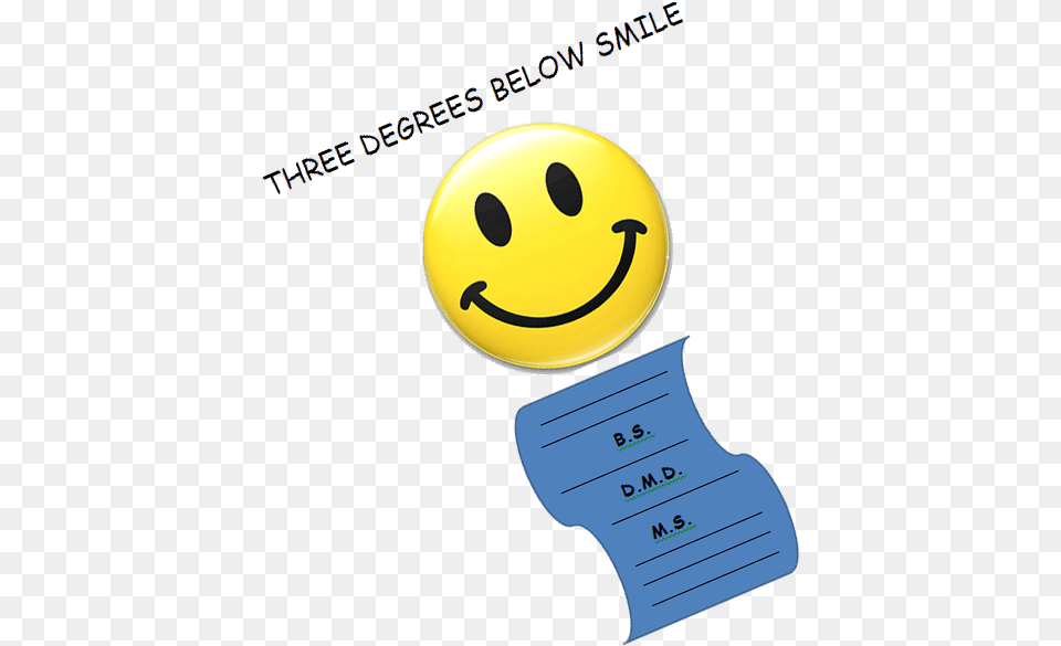 Three Degrees Below Smile Smiley, Text Free Transparent Png
