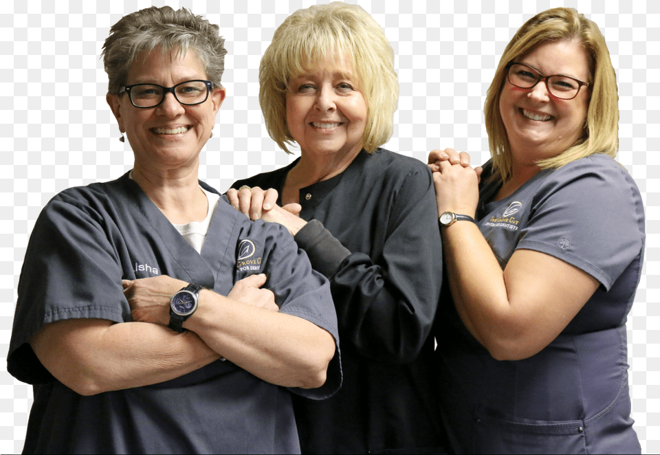 Three Dental Technicians Woman, Accessories, Hand, Glasses, Finger Png