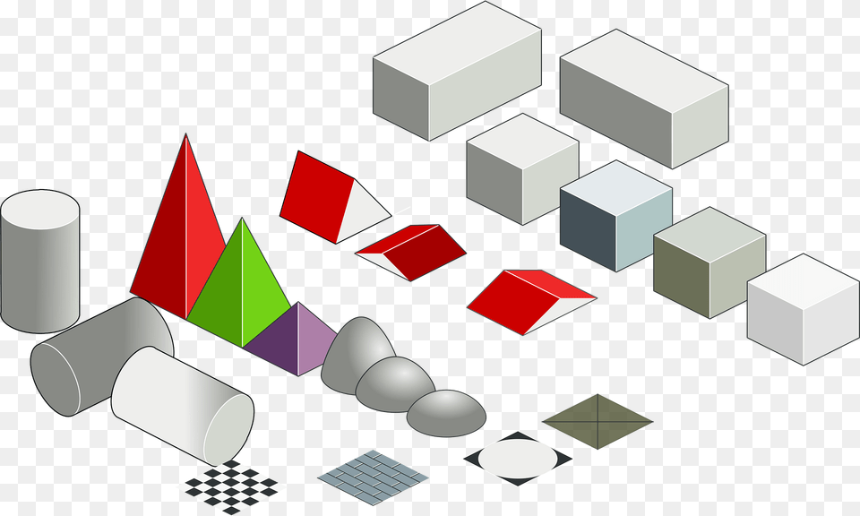 Three Dimensional Shapes Clipart, Art Free Transparent Png