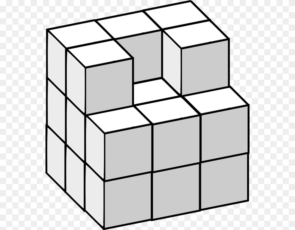 Three Dimensional Space Rubik39s Cube Jigsaw Puzzles Isometric Cube Drawing, Toy, Rubix Cube Png Image