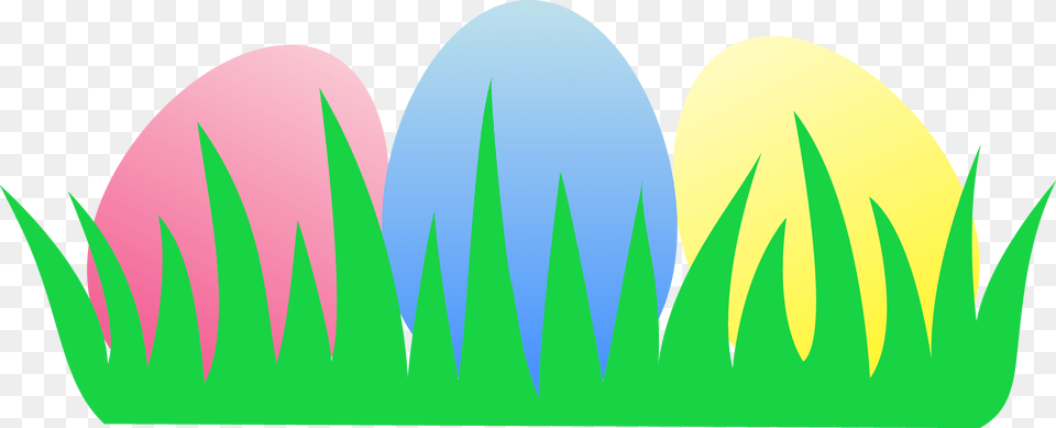Three Easter Eggs In Grass Easter Eggs Clip Art, Egg, Food, Easter Egg Free Png