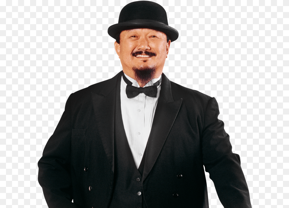 Three Former Professional Wrestlers Including Mr Fuji Mr Fuji, Accessories, Tie, Suit, Portrait Free Transparent Png