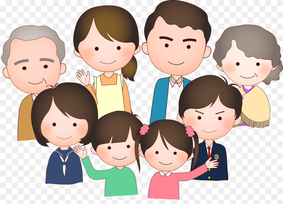Three Generation Family Clipart, Person, People, Baby, Face Png