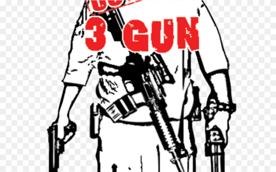 Three Gun Match Poster, Adult, Male, Man, Person Free Transparent Png