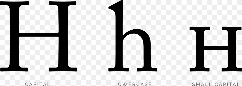 Three H Glyphs In Adobe Caslon Capital And Small H Free Transparent Png