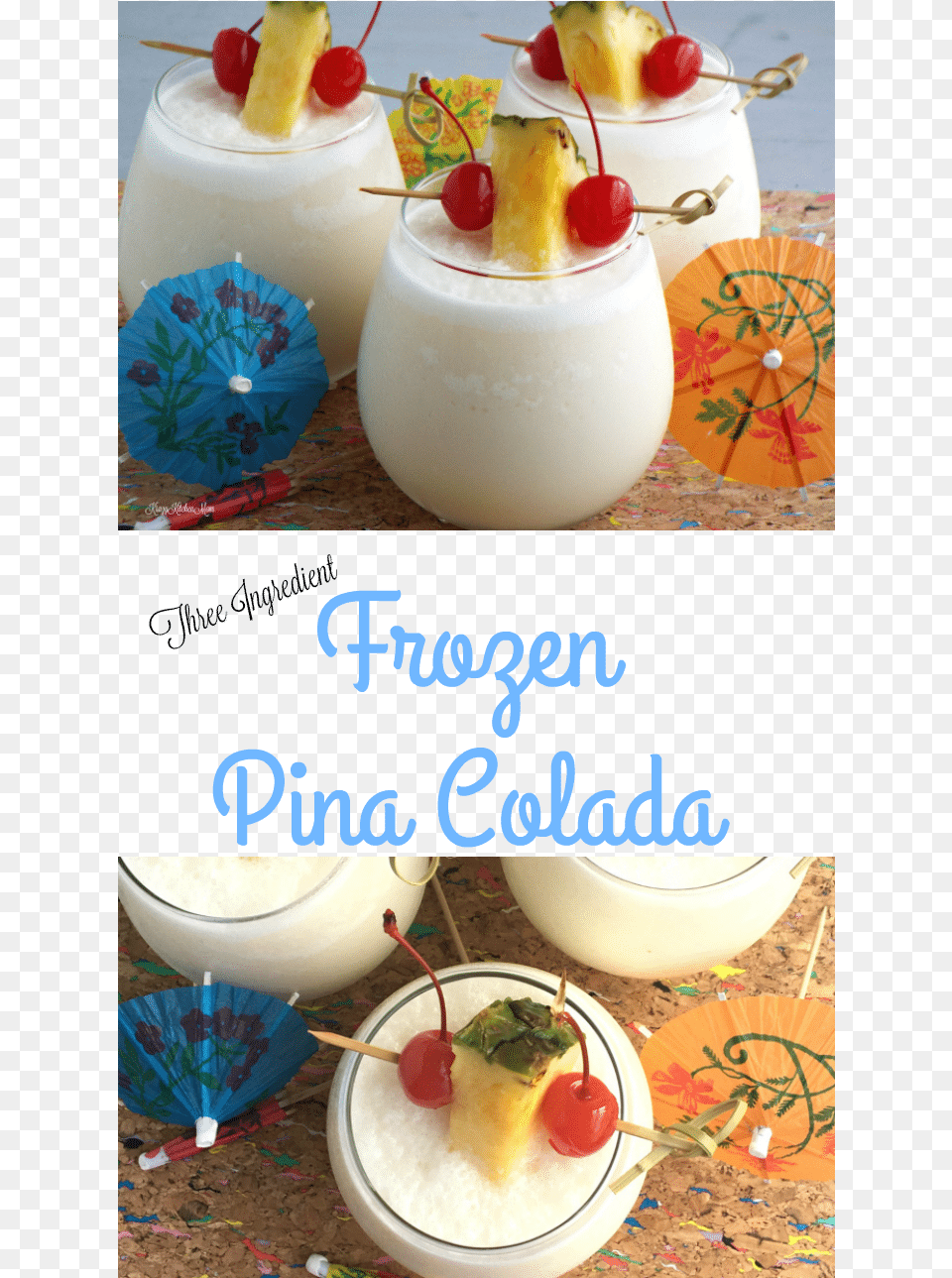 Three Ingredient Frozen Pina Colada Frozen Pina Colada, Food, Fruit, Plant, Produce Free Transparent Png