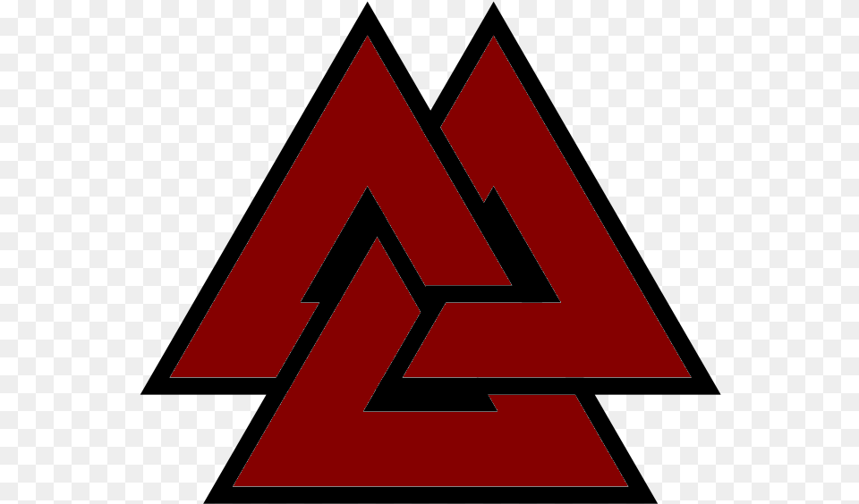 Three Interwoven Triangles Form This Symbol Ancient Symbols Of Fear, Triangle, Logo Png