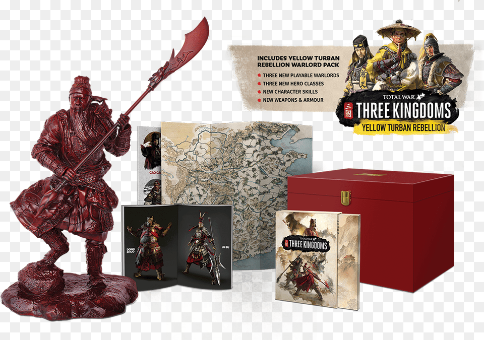 Three Kingdoms Gets A Release Date Total War Three Kingdoms Collector39s Edition, Adult, Person, Woman, Female Free Png Download