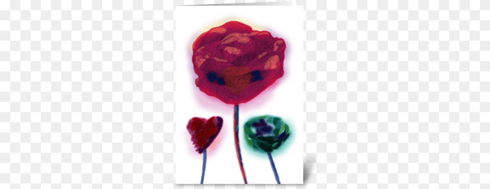 Three Loves Greeting Card Still Life, Candy, Food, Sweets, Flower Free Transparent Png
