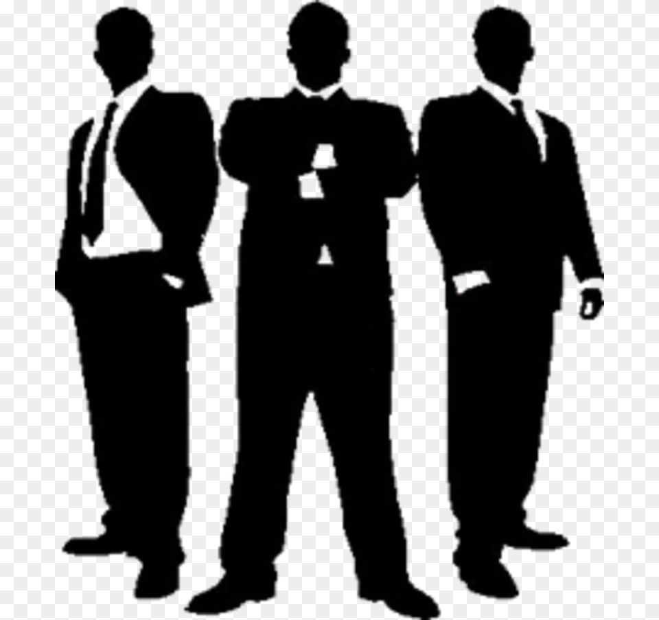 Three Men Silhouette Three Men Silhouette, Adult, Male, Man, Person Free Png Download