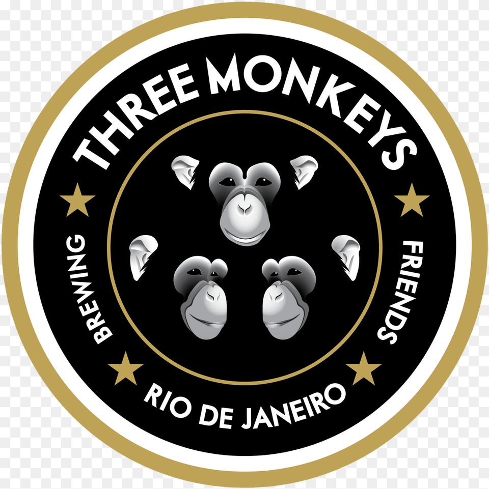 Three Monkeys Beer, Logo Free Png