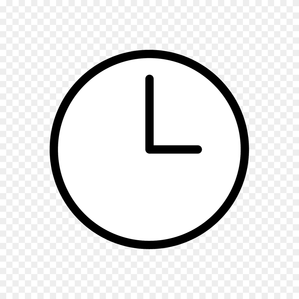 Three Oclock Emoji Clipart, Analog Clock, Clock, Number, Symbol Png
