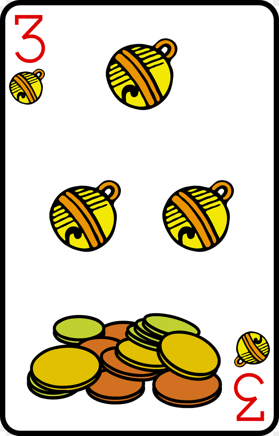 Three Of Bells Clipart, Weapon, Dynamite, Food, Sweets Free Transparent Png