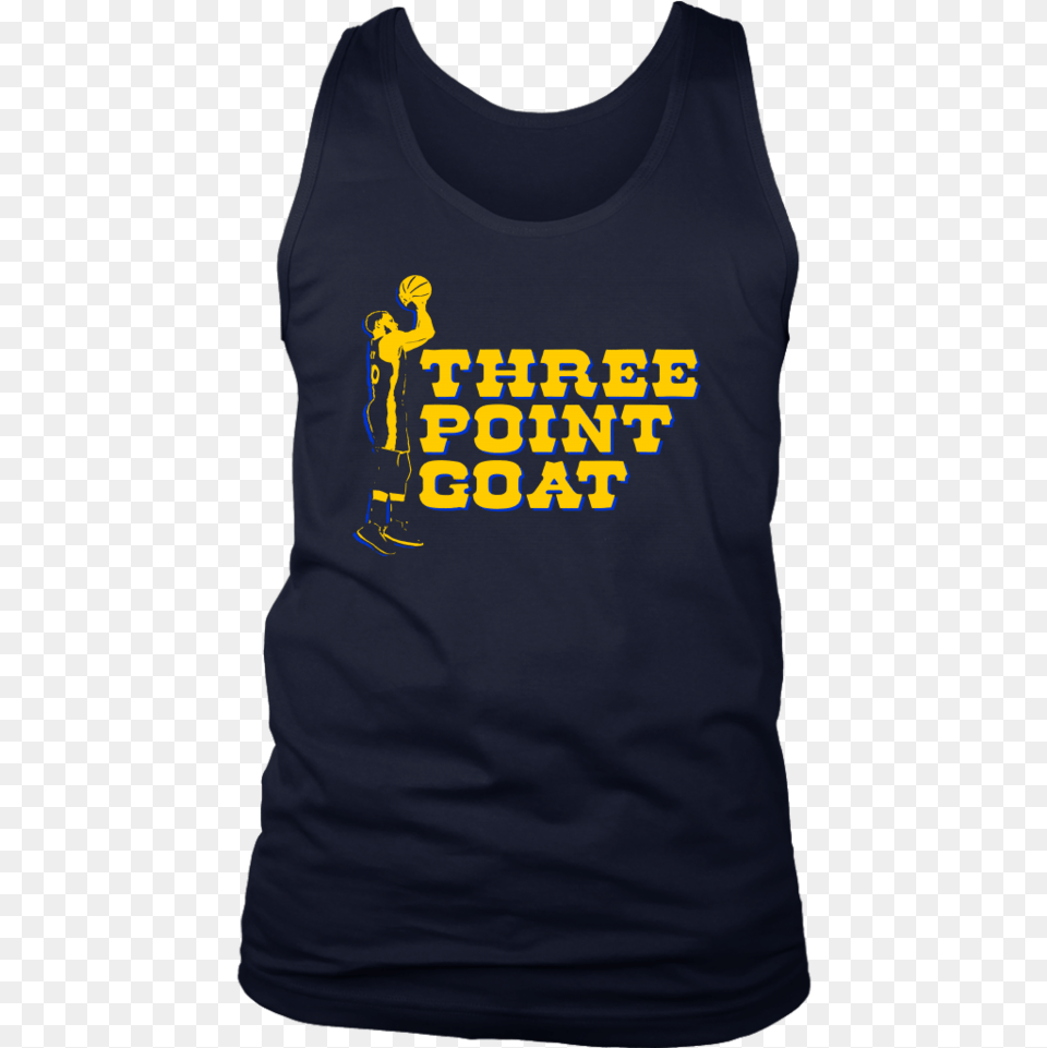 Three Point Goat Active Tank, Clothing, Tank Top, Person, Shirt Free Transparent Png