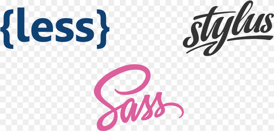 Three Popular Css Preprocessors Are Less Sass And Less Sass Stylus, Text Free Png