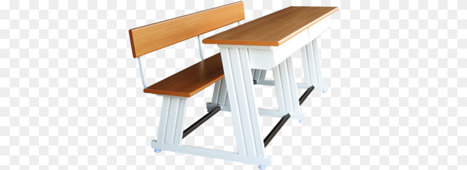 Three Seater Student Desk With Joint 4 Seater Student Desk, Dining Table, Furniture, Table, Wood Png Image