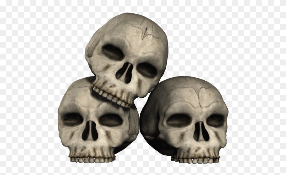 Three Skulls, Baby, Person, Face, Head Free Png