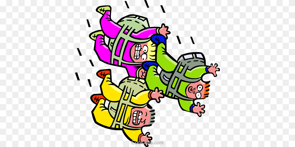 Three Skydivers, Art, Graphics, Book, Comics Free Png