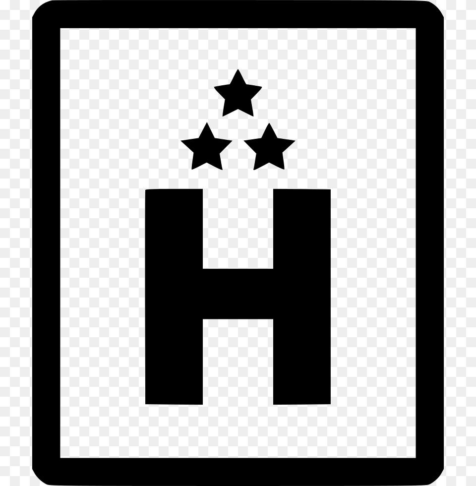 Three Stars Hotel Signane Comments, Symbol, Star Symbol, First Aid Free Png