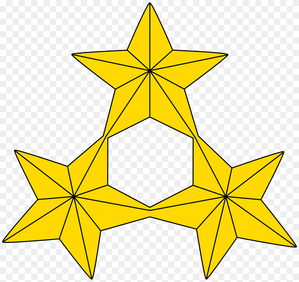Three Stars New Clipart, Star Symbol, Symbol, Animal, Fish Png