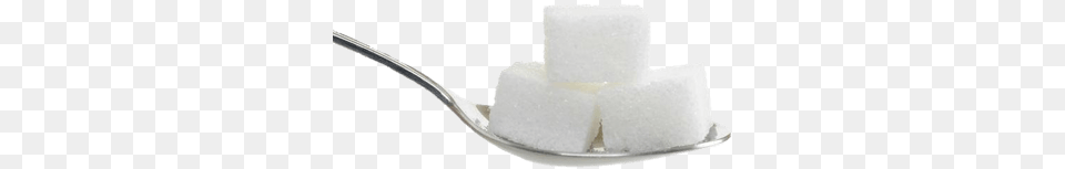 Three Sugar Cubes On A Spoon Azucarpng, Cutlery, Food, Smoke Pipe Free Png