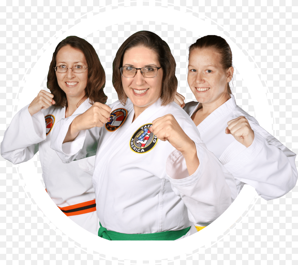 Three Taekwondo Moms Download Taekwondo, Judo, Sport, Person, Martial Arts Free Transparent Png