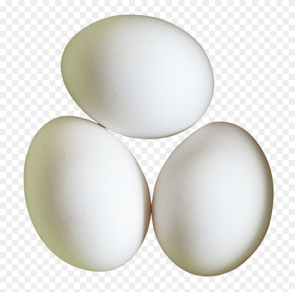 Three White Eggs Image Eggs, Egg, Food, Easter Egg Png