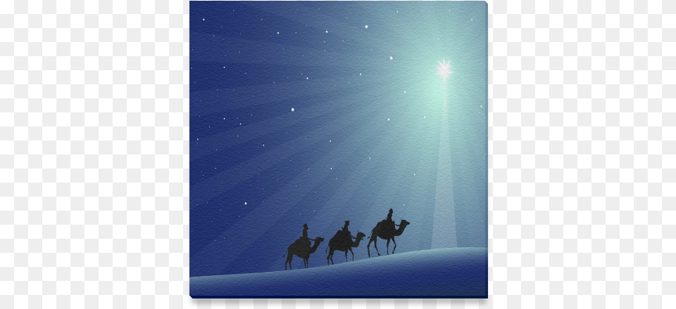 Three Wise Men Canvas Print 12 X12 Star, Nature, Outdoors, People, Person Free Transparent Png