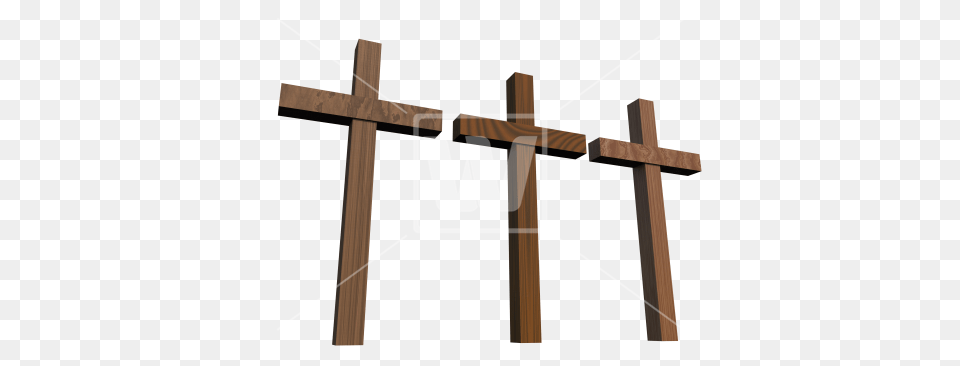 Three Wooden Crosses, Utility Pole, Cross, Symbol Png