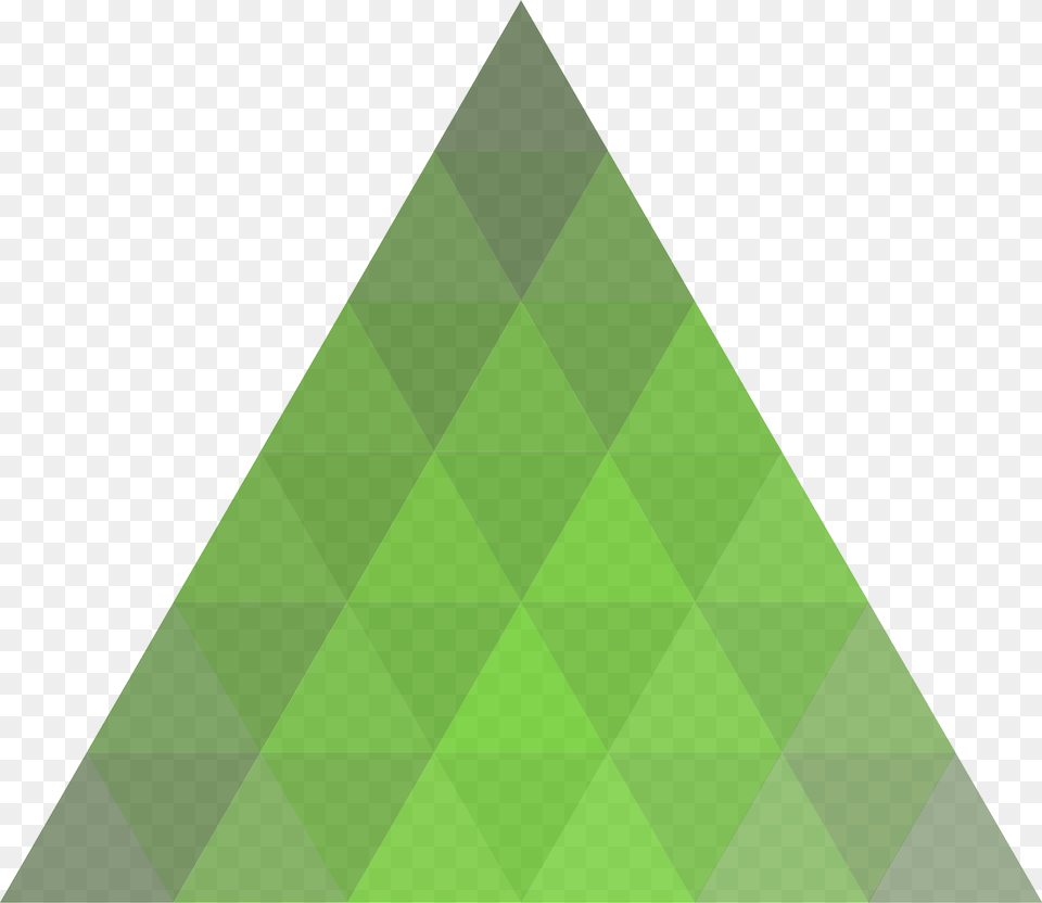 Threesome Clipart, Green, Triangle Free Transparent Png