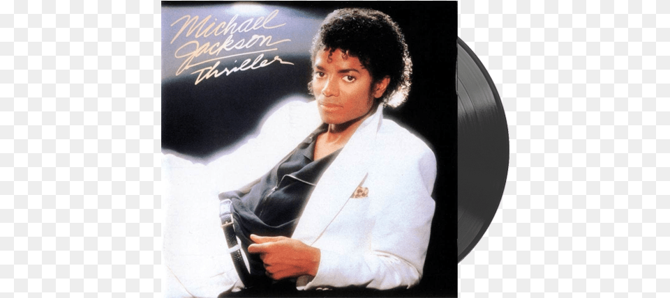 Thriller 25th Anniversary Edition Double Vinyl Lp Michael Jackson Thriller, Portrait, Photography, Person, Face Png Image