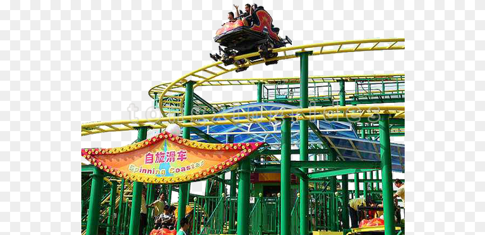 Thrilling Rides Spinning Roller Coaster For Sale Child Carousel, Play Area, Person, Amusement Park, Outdoors Png