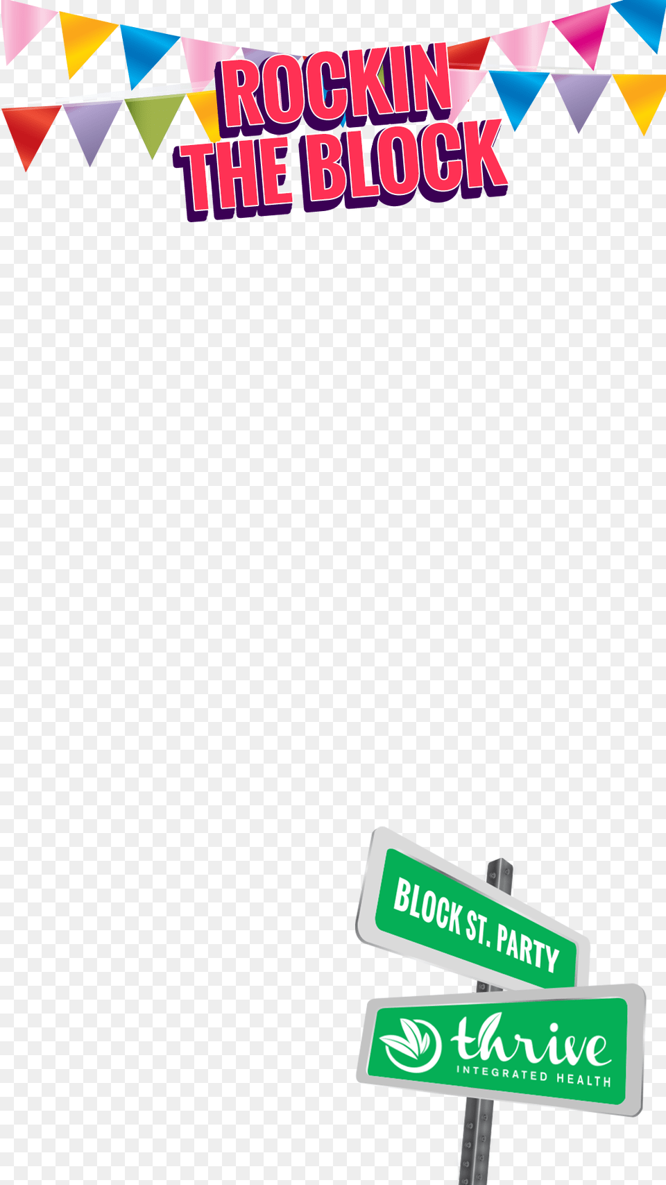 Thrive Snapchat Filter Block St Party Party Snapchat Filter, Sign, Symbol Free Transparent Png