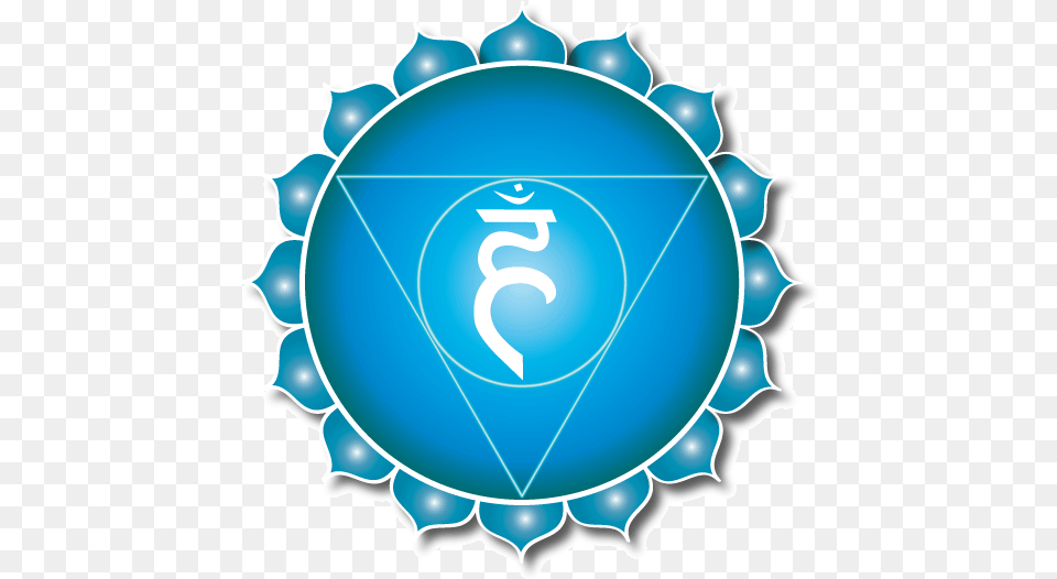 Throat Chakra Vishuddha Chakra, Symbol, Ammunition, Grenade, Weapon Free Png Download