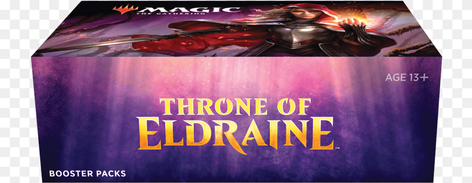 Throne Of Eldraine Booster Box, Book, Publication, Adult, Bride Free Png Download
