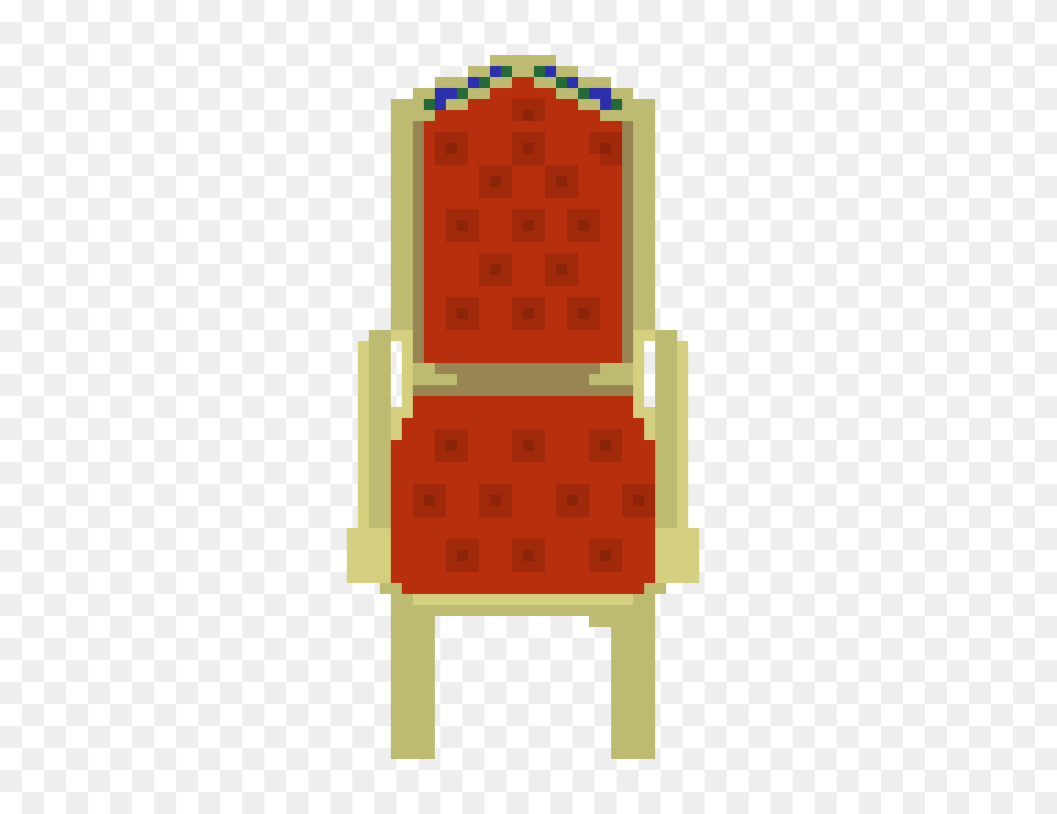 Throne Pixel Art Maker, Furniture, Chair, Dynamite, Weapon Free Png Download