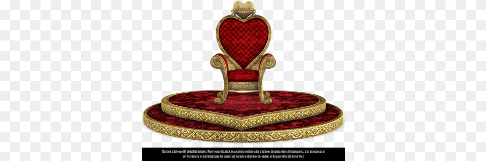 Throne Transparent Queen Chair, Furniture Png Image