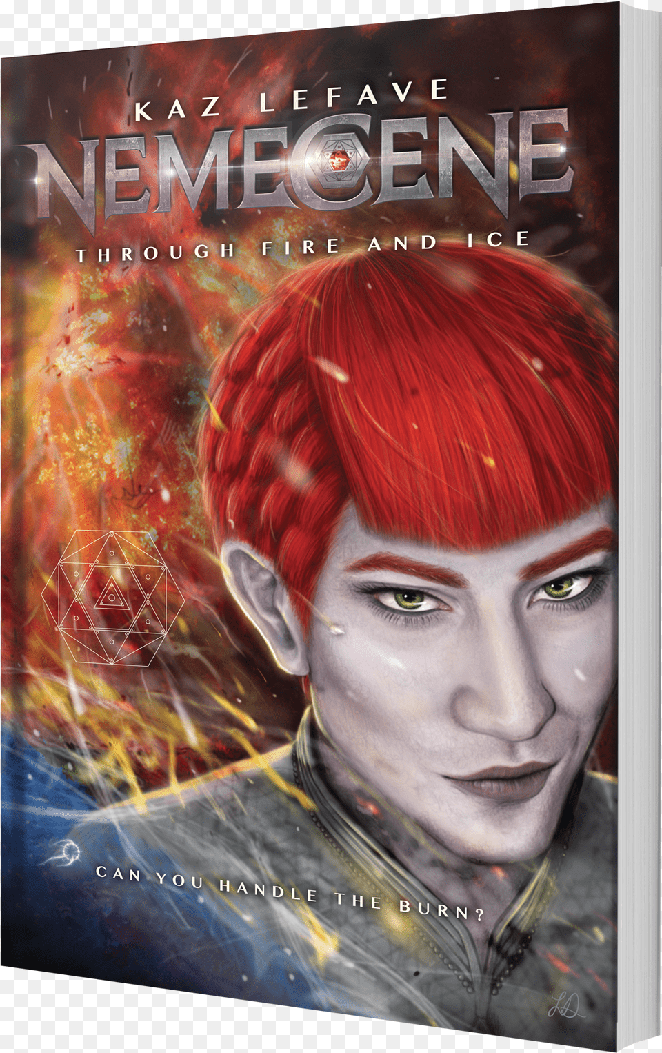 Through Fire And Ice In Stores March Poster, Book, Publication, Adult, Person Free Png Download