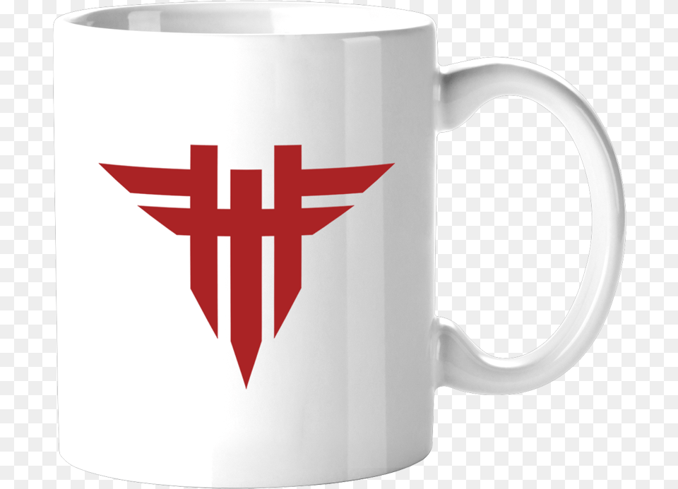 Through Fire Logo Coffee Mug White U2013 Sumerian Merch Magic Mug, Cup, Beverage, Coffee Cup, First Aid Free Png Download