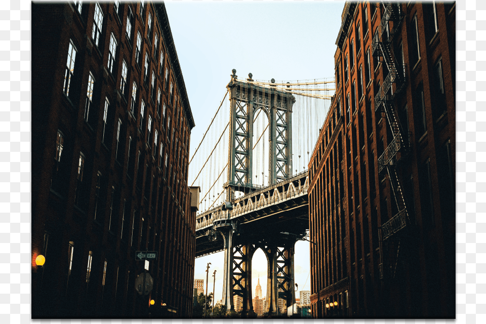 Through The Keyhole Manhattan Bridge, Arch, Metropolis, City, Building Png